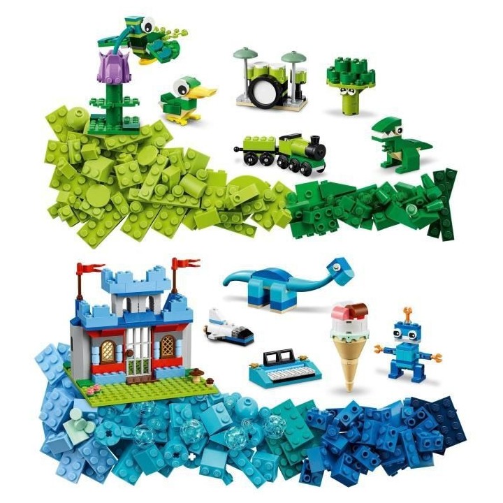 LEGO Classic 11020 Construire Ensemble, Boîte de Briques pour Créer