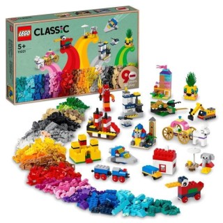 LEGO Classic 11021 90 Ans de Jeu, Jouet de Construction avec des Model