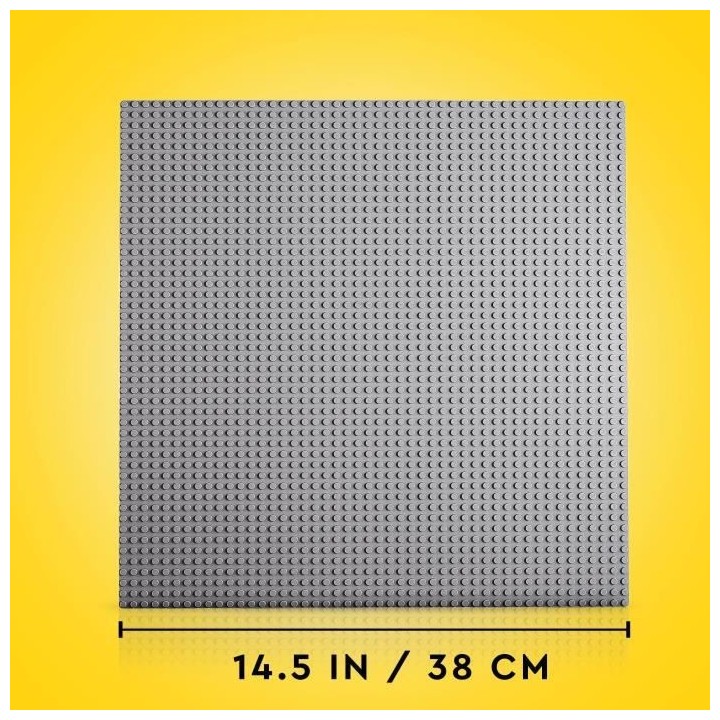 LEGO 11024 Classic La Plaque De Construction Grise 48x48, Socle de Bas