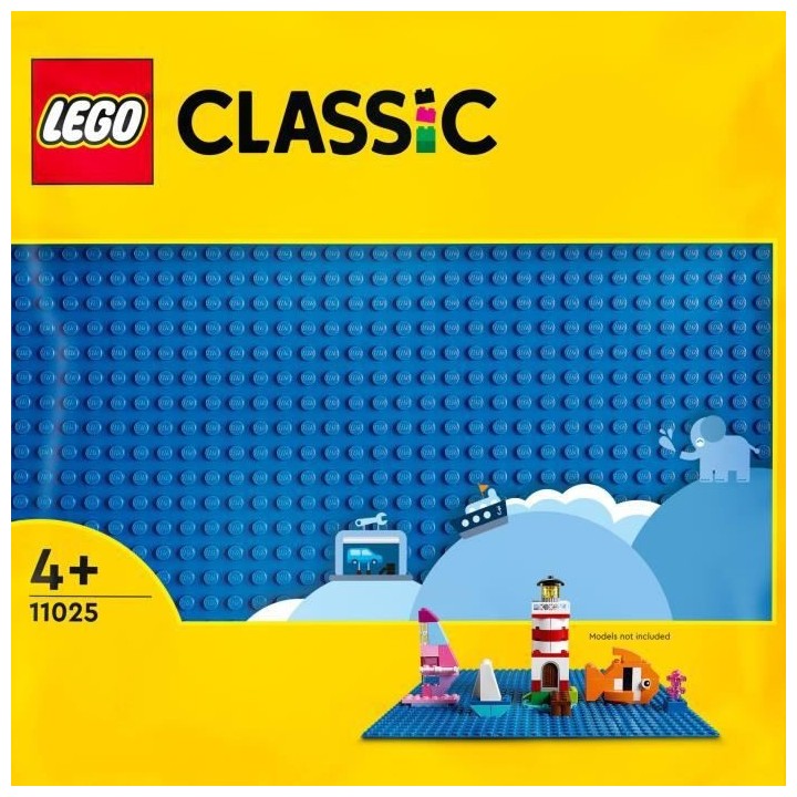 LEGO 11025 Classic La Plaque De Construction Bleue 32x32, Socle de Bas