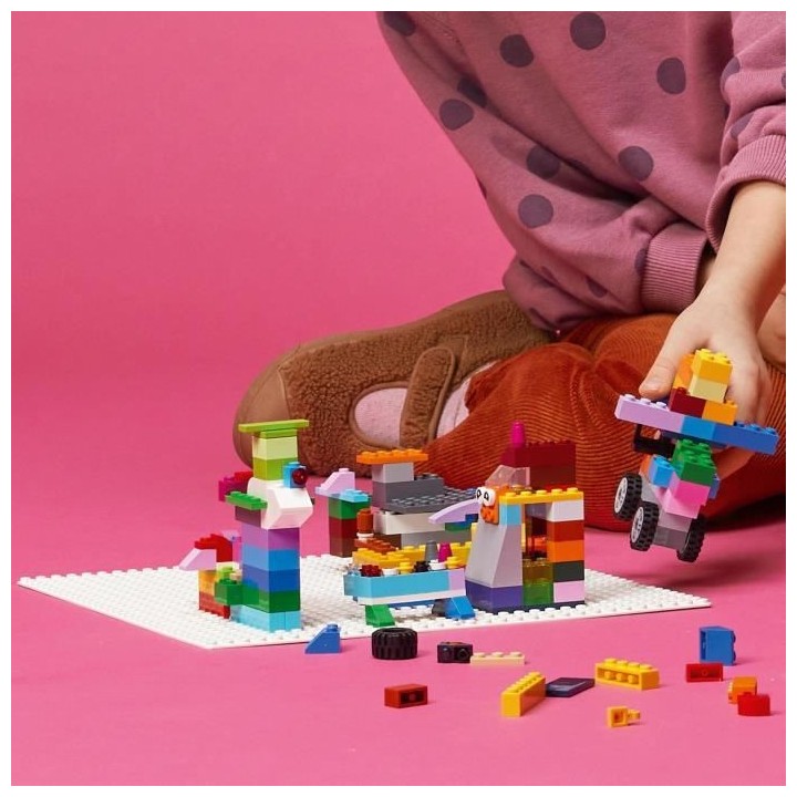 LEGO 11026 Classic La Plaque De Construction Blanche 32x32, Socle de B