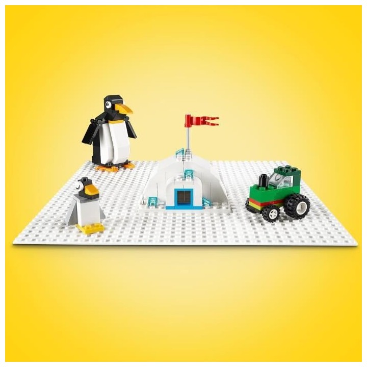 LEGO 11026 Classic La Plaque De Construction Blanche 32x32, Socle de B