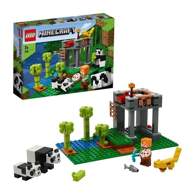 LEGO Minecraft™ 21158 - La garderie des pandas