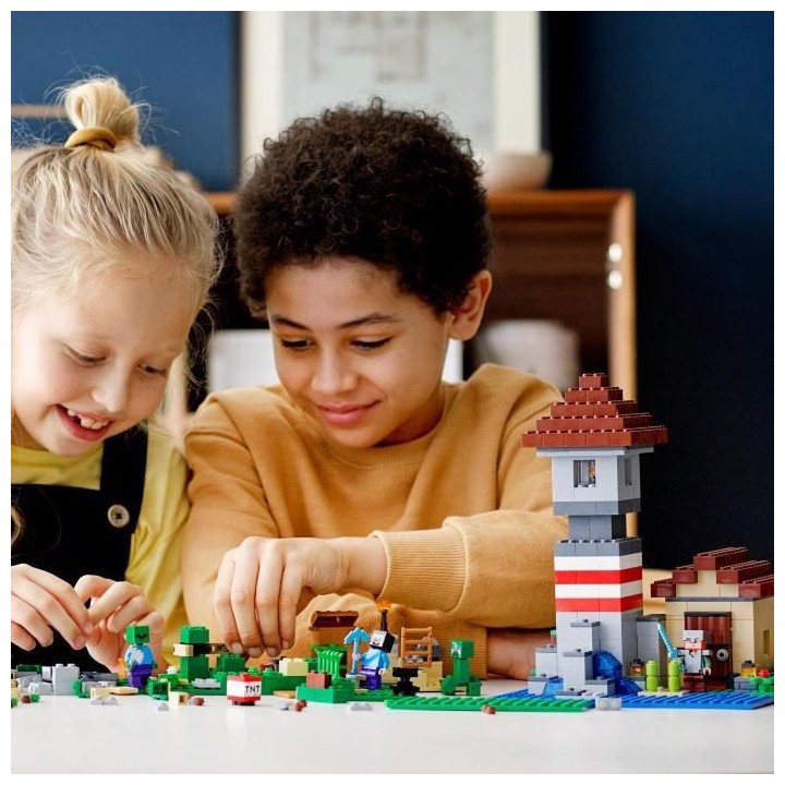 LEGO Minecraft 21161 La Boîte de Construction 3.0 Jouet de Ferme avec