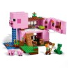 LEGO Minecraft 21170 La Maison Cochon, Jouet de Construction, avec Figurine Creeper