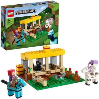LEGO 21171 Minecraft™ L'écurie Jouet Ferme avec Figurine Cavalier S