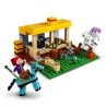 LEGO 21171 Minecraft™ L'écurie Jouet Ferme avec Figurine Cavalier Squelette, Jouet Filles et Garçons