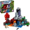 LEGO 21172 Minecraft™ Le portail en ruine Jouet pour Fille et Garçon de 8 ans avec Figurines de Steve et Wither Squelette