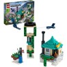 LEGO 21173 Minecraft™ La tour du ciel Jouet pour Garçons et Filles avec Figurines de Pilote, Chat et 2 Phantoms Volants