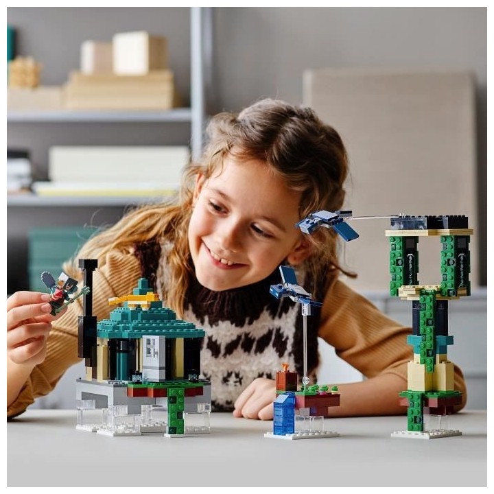 LEGO 21173 Minecraft™ La tour du ciel Jouet pour Garçons et Filles