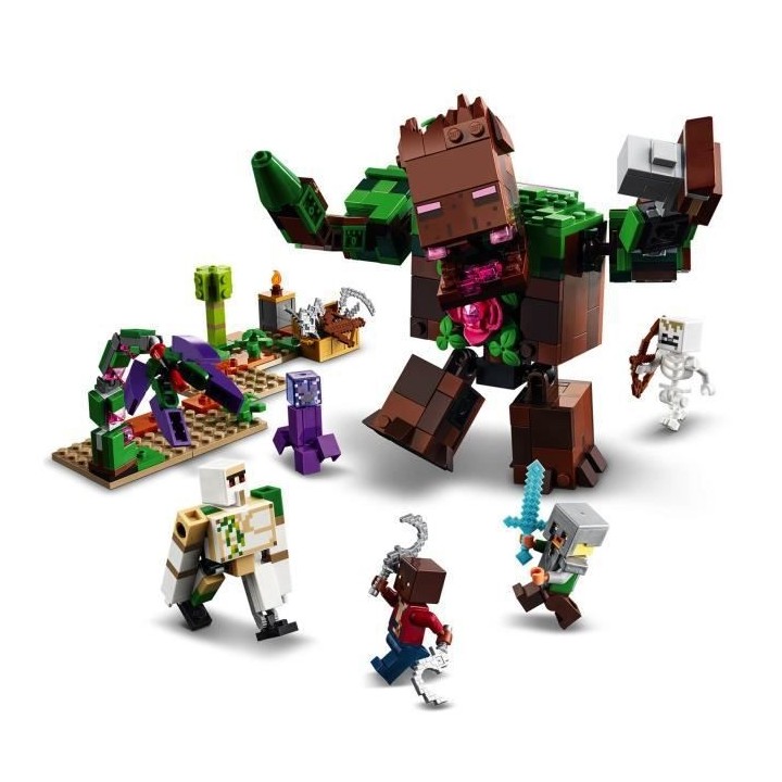 LEGO 21176 Minecraft™ L'abomination de la jungle Jouet et Donjon pou