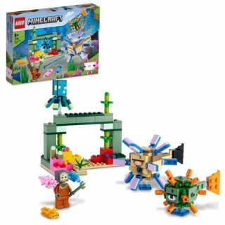 LEGO 21180 Minecraft Le Combat Des Gardiens, Set Aventure Sous-Marine,