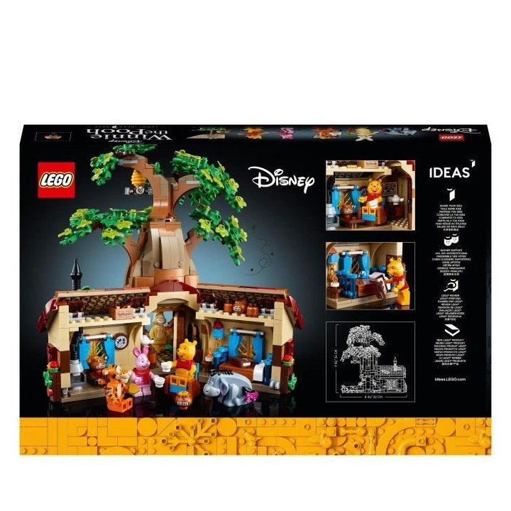 LEGO 21326 Ideas Ensemble LEGO Disney pour adultes Winnie l'Ourson, Ma