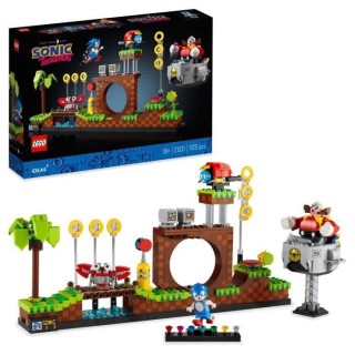 LEGO Ideas 21331 Sonic the Hedgehog™ – Green Hill Zone, Niveau du