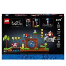 LEGO Ideas 21331 Sonic the Hedgehog™ – Green Hill Zone, Niveau du Jeu Vidéo, Kit de Construction, Idée Cadeau