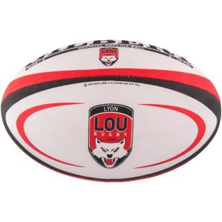 GILBERT Ballon de rugby REPLICA - Lyon - Taille 5