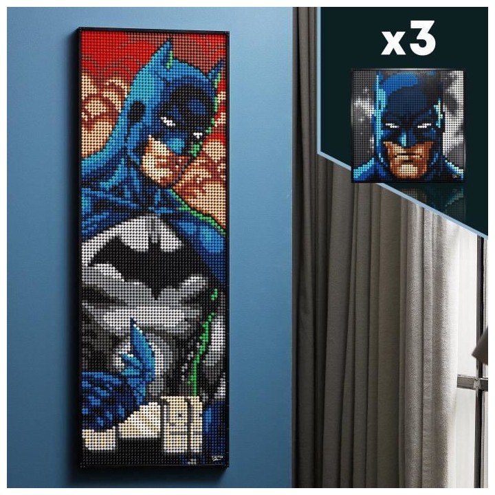 LEGO 31205 ART La Collection Batman De Jim Lee, Avec le Joker ou Harle