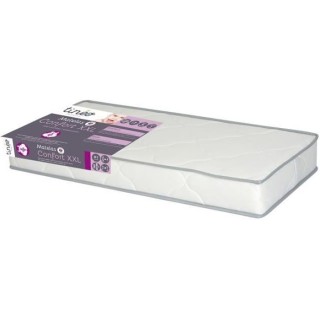 Matelas Confort XXL TINEO60x120 cm - Epaisseur 15 cm - Antibactérien,