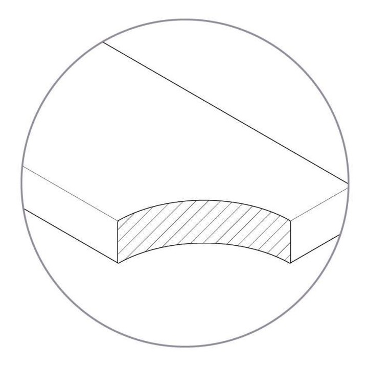 Matelas Confort XXL TINEO60x120 cm - Epaisseur 15 cm - Antibactérien,