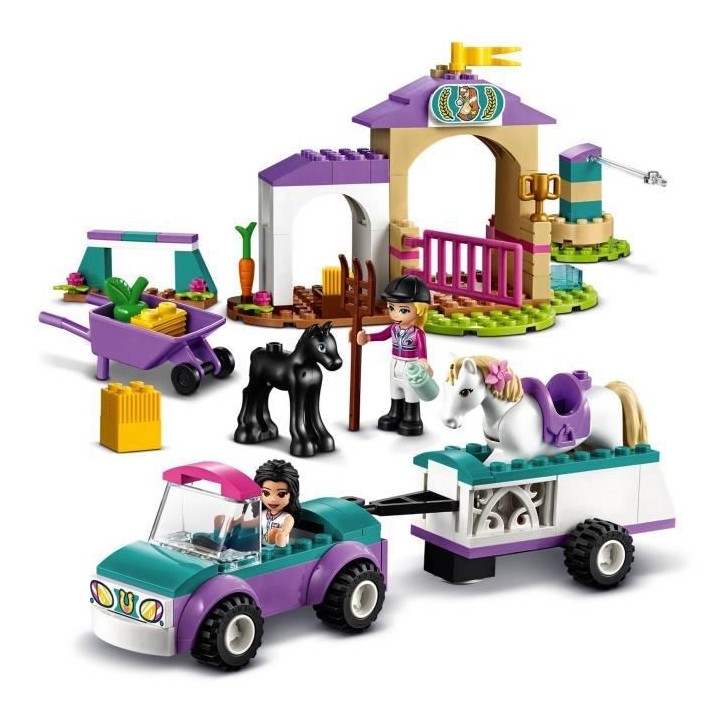 LEGO 4+ Friends 41441 Le dressage de chevaux et la remorque