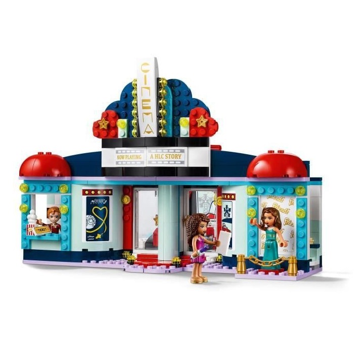 LEGO Friends 41448 Le Cinéma de Heartlake City avec Support Télépho