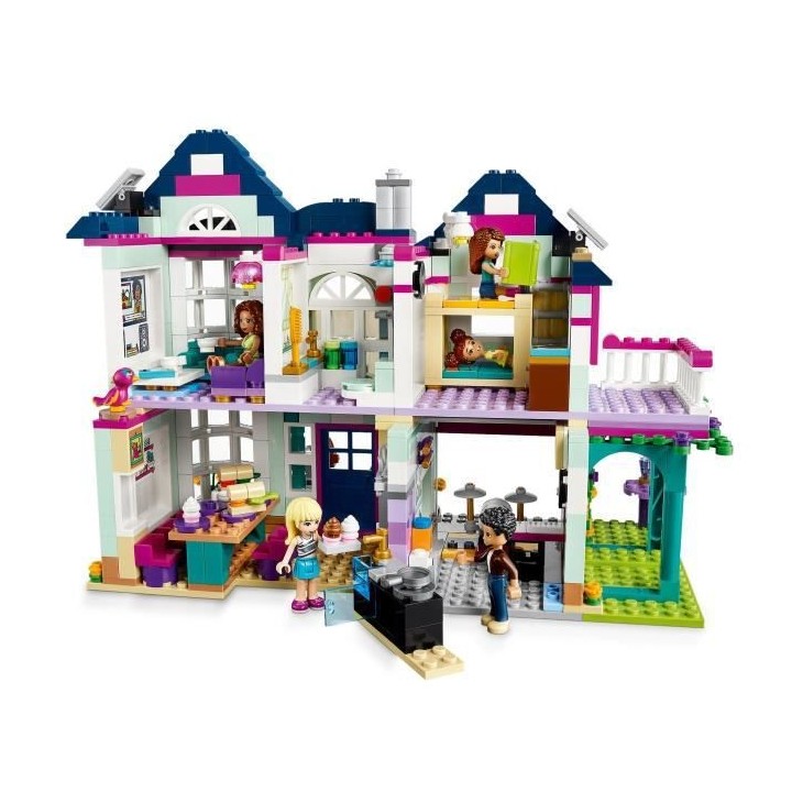 LEGO Friends 41449 La Maison Familiale d'Andréa, Jouet avec Maison de
