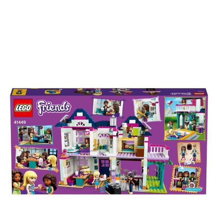 LEGO Friends 41449 La Maison Familiale d'Andréa, Jouet avec Maison de