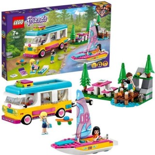 LEGO 41681 Friends Le camping-car et le voilier de la foret – Jeu d'