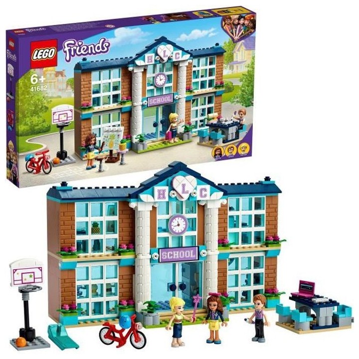 LEGO Friends 41682 L'école de Heartlake City – Salle de Classe et P