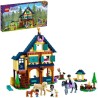 LEGO 41683 Friends Le centre équestre de la foret – Jouet Cheval avec Mini-Poupées pour Filles et Garçons