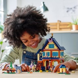 LEGO 41683 Friends Le centre équestre de la foret – Jouet Cheval avec Mini-Poupées pour Filles et Garçons