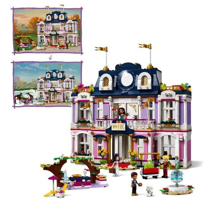 LEGO Friends 41684 Le Grand Hôtel de Heartlake City, Grande Maison, F
