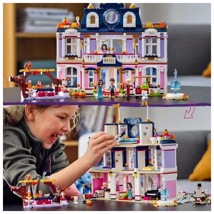 LEGO Friends 41684 Le Grand Hôtel de Heartlake City, Grande Maison, F