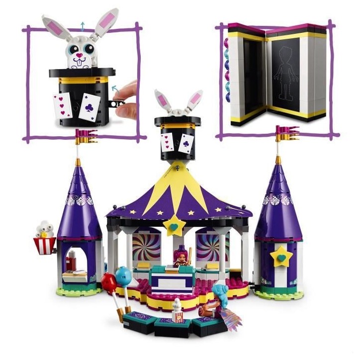 LEGO 41685 Friends Les montagnes russes de la fete foraine magique, pa