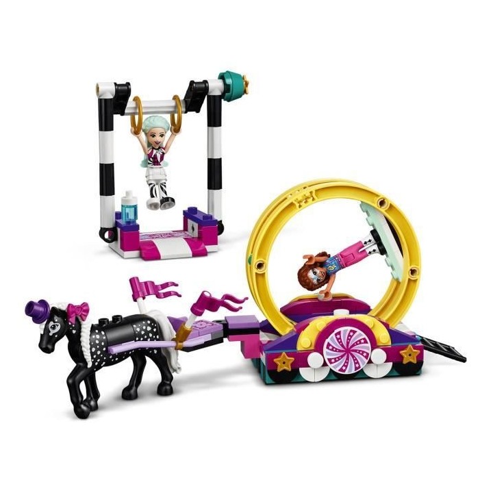 LEGO 41686 Friends Les acrobaties magiques, Mini-poupées, parc a them