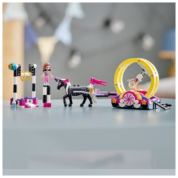 LEGO 41686 Friends Les acrobaties magiques, Mini-poupées, parc a them