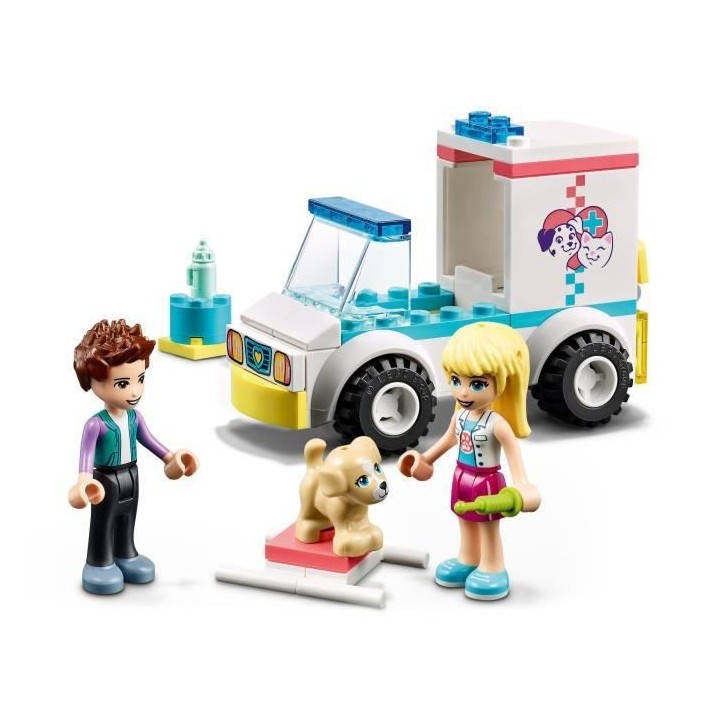 LEGO 41694 Friends L'Ambulance De La Clinique Vétérinaire Pour les E