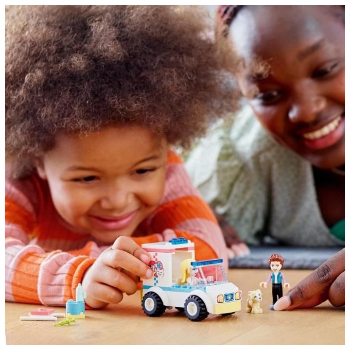 LEGO 41694 Friends L'Ambulance De La Clinique Vétérinaire Pour les E