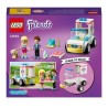 LEGO 41694 Friends L'Ambulance De La Clinique Vétérinaire Pour les Enfants de 4 Ans et Plus, Jouet Mini-Poupée et Figurine de