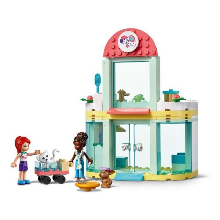 LEGO 41695 Friends La Clinique Vétérinaire, Jouet pour Enfants +4 an