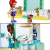 LEGO 41695 Friends La Clinique Vétérinaire, Jouet pour Enfants +4 ans avec Mini-Poupée Mia, Figurines Animaux, Idée Cadeau