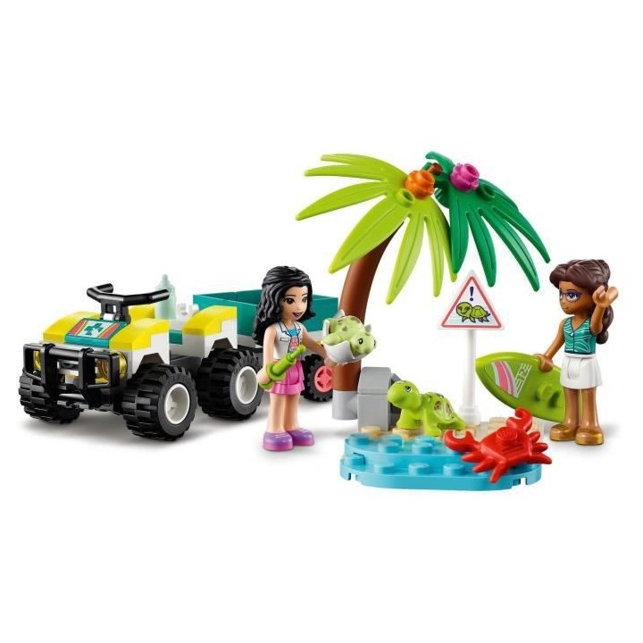 LEGO 41697 Friends Le Véhicule de Protection Des Tortues, Jouet Créa