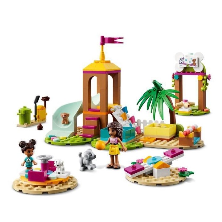 LEGO 41698 Friends L'Aire De Jeu Pour Chien Jouet Pour les Enfants de