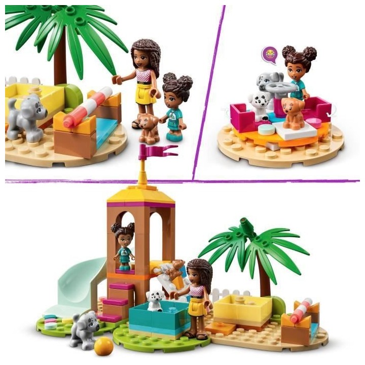 LEGO 41698 Friends L'Aire De Jeu Pour Chien Jouet Pour les Enfants de