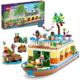 LEGO 41702 Friends La Péniche, Jouet Bateau pour Enfants des 7 ans av