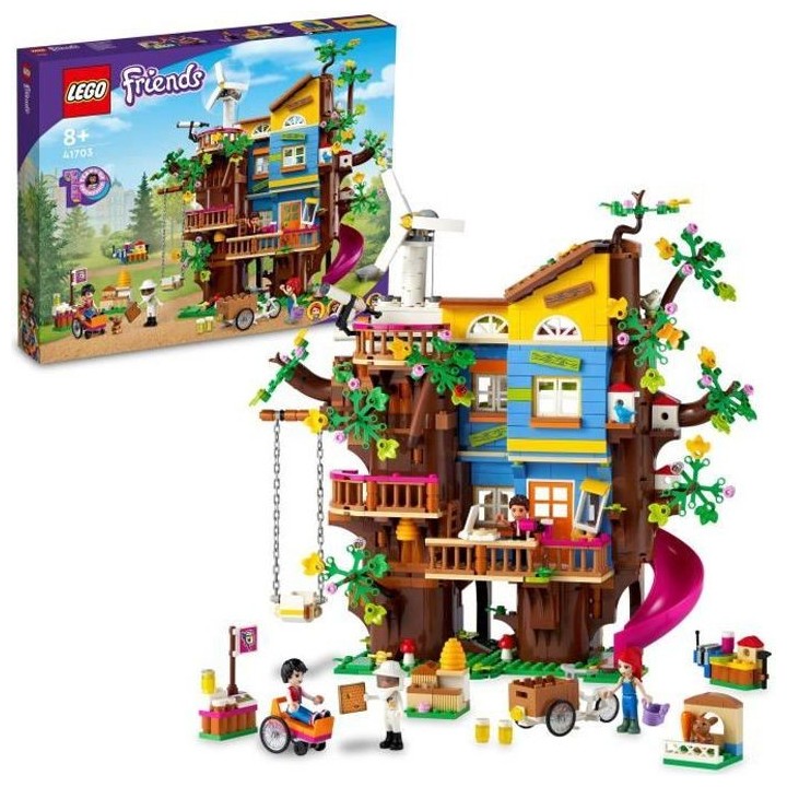 LEGO Friends 41703 La Cabane de l'Amitié dans l'Arbre, Maison de Poup