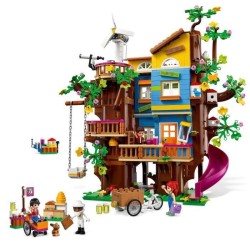 LEGO Friends 41703 La Cabane de l'Amitié dans l'Arbre, Maison de Poupées, Jouet Enfants 8 Ans, Grande Maison LEGO, Mini-poupé