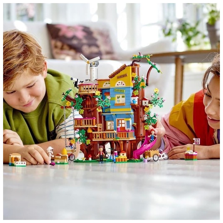 LEGO Friends 41703 La Cabane de l'Amitié dans l'Arbre, Maison de Poup