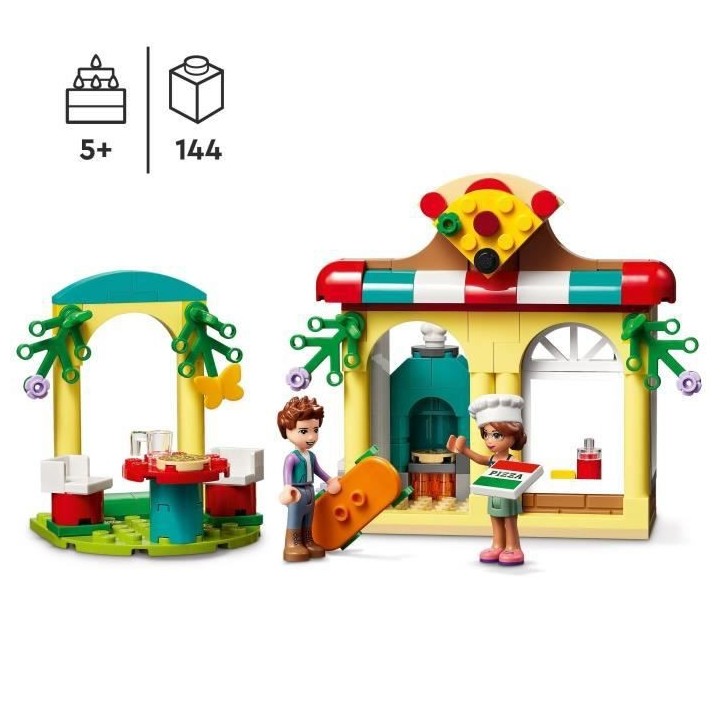 LEGO 41705 Friends La Pizzeria de Heartlake City, Jouet de Constructio