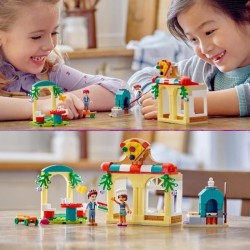 LEGO 41705 Friends La Pizzeria de Heartlake City, Jouet de Construction de Restaurant pour Enfants de 5 Ans et Plus